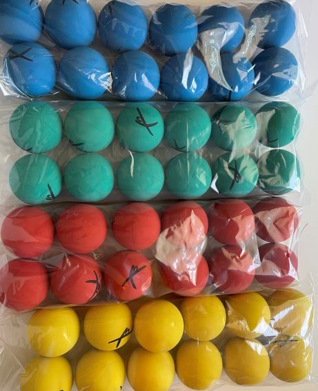 BAVX High Bounce Balls by the Gross (144 balls / 12 dozen)